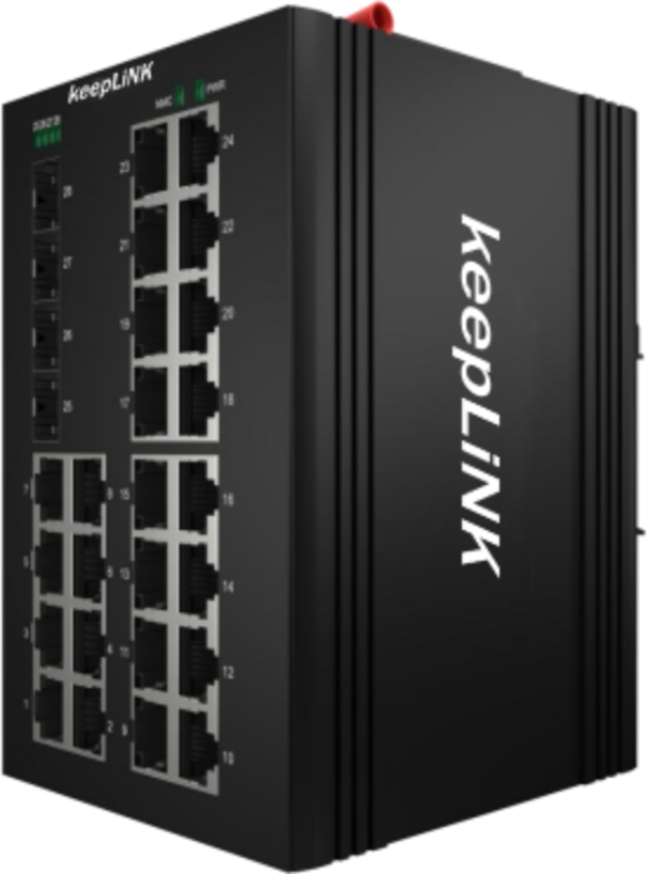KP-9000-77-4XG24GT-V 管理型工业交换机