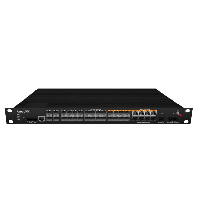 KP-9000-87-20GX8GC-HR-V 管理型工业交换机