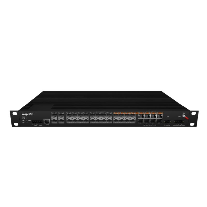 KP-9000-87-4XG16GX8GC-HR-V 管理型工业交换机